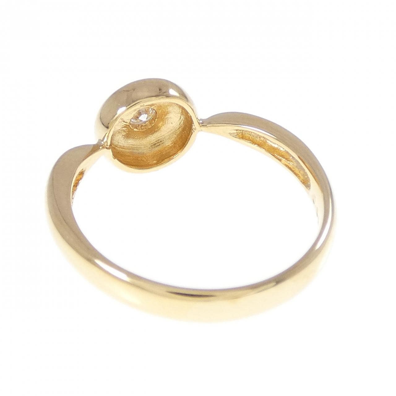 K18YG ダイヤモンド リング 0.08CT