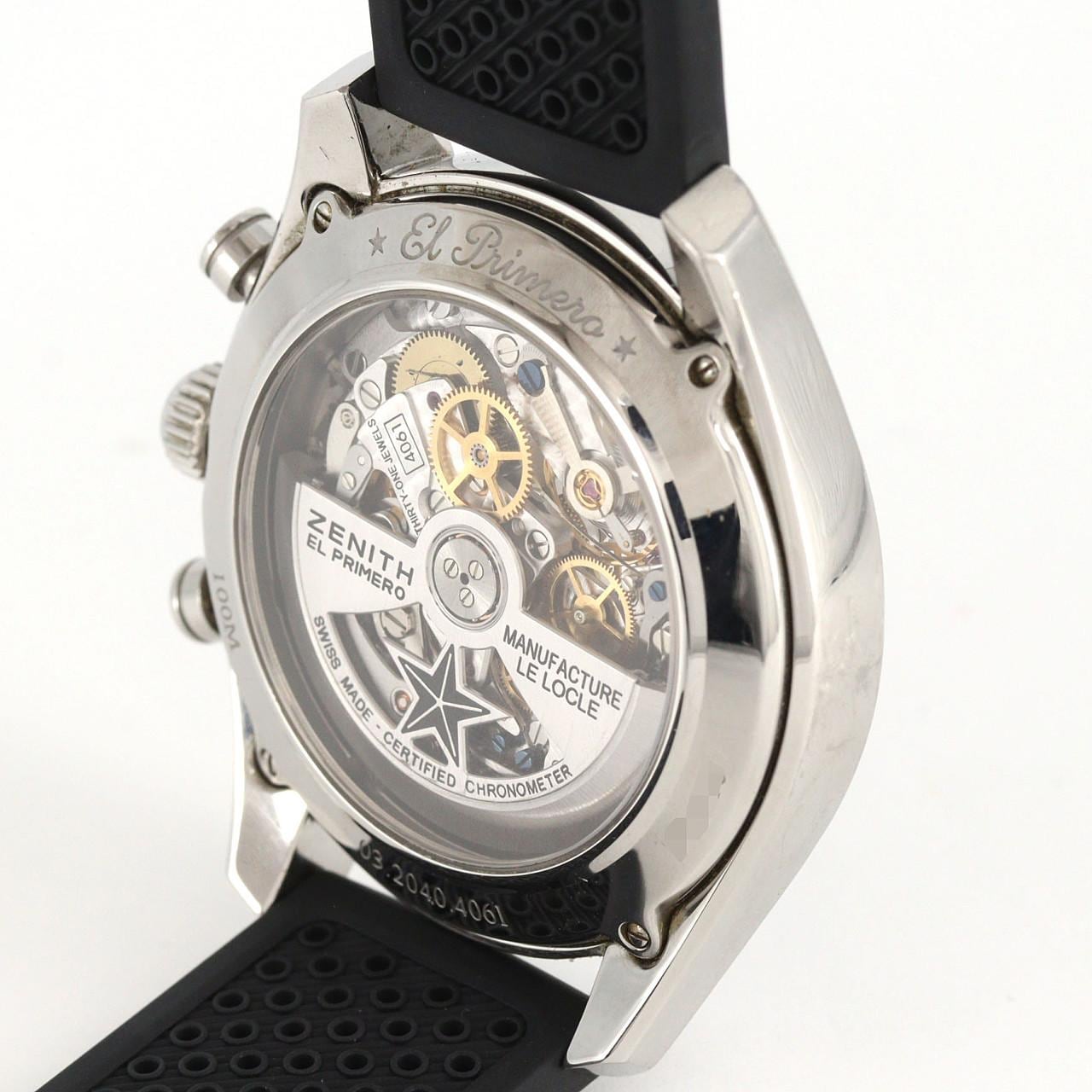 【ノーメンテナンス特価】ゼニス クロノマスターエルプリメロオープン 03.2040.4061/23.C496 SS 自動巻