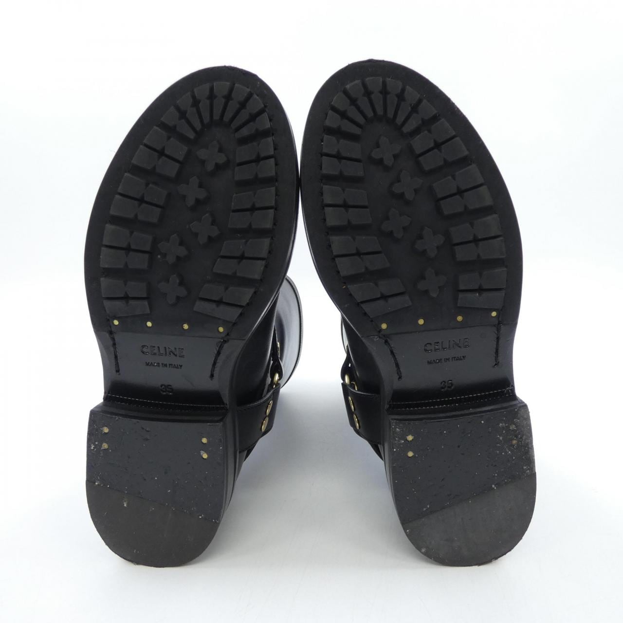 セリーヌ CELINE バイカーミッドブーツ トリオンフ TRIOMPH 354903882C ブーツ