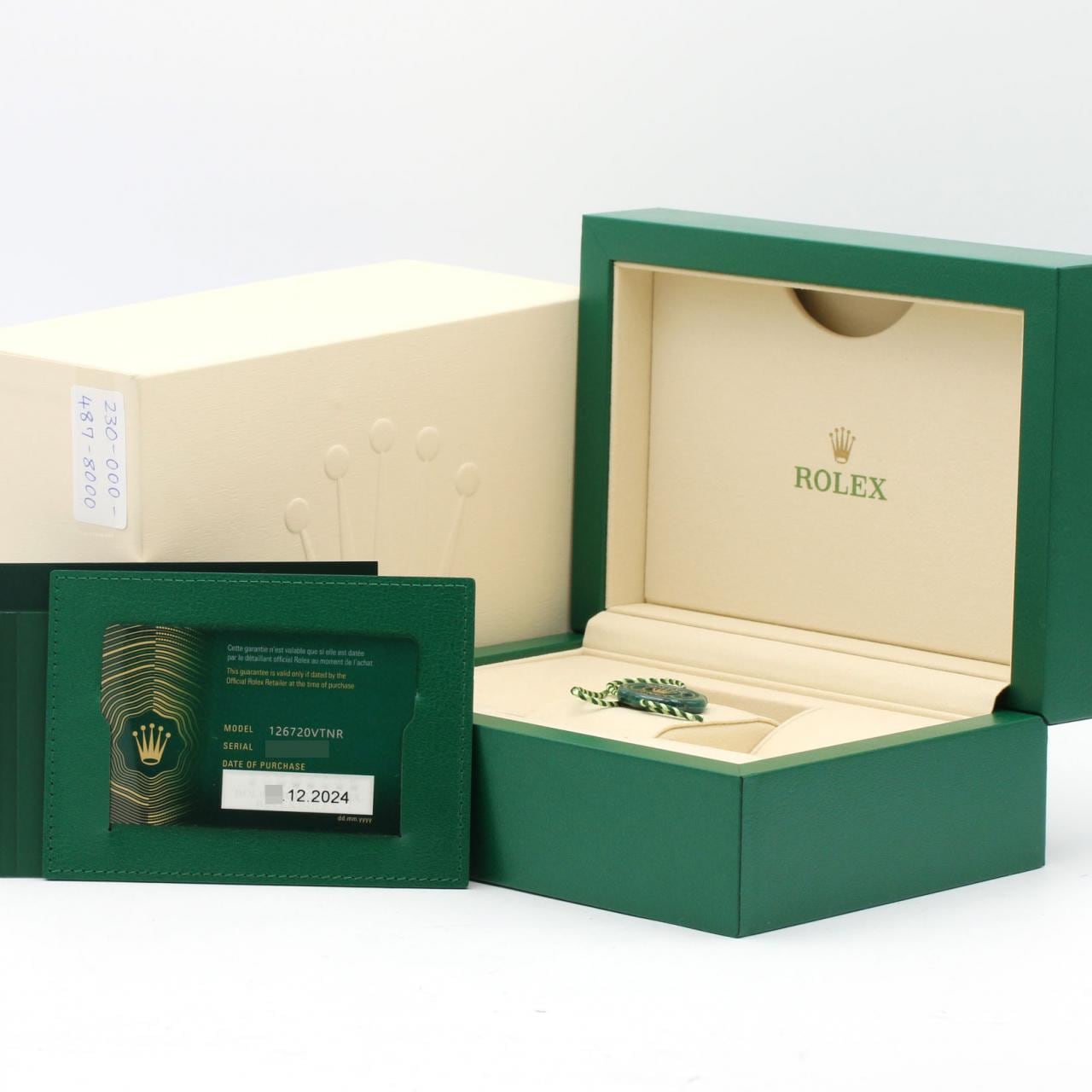 ロレックス GMTマスターⅡ 126720VTNR･5 SS 自動巻 ランダム番