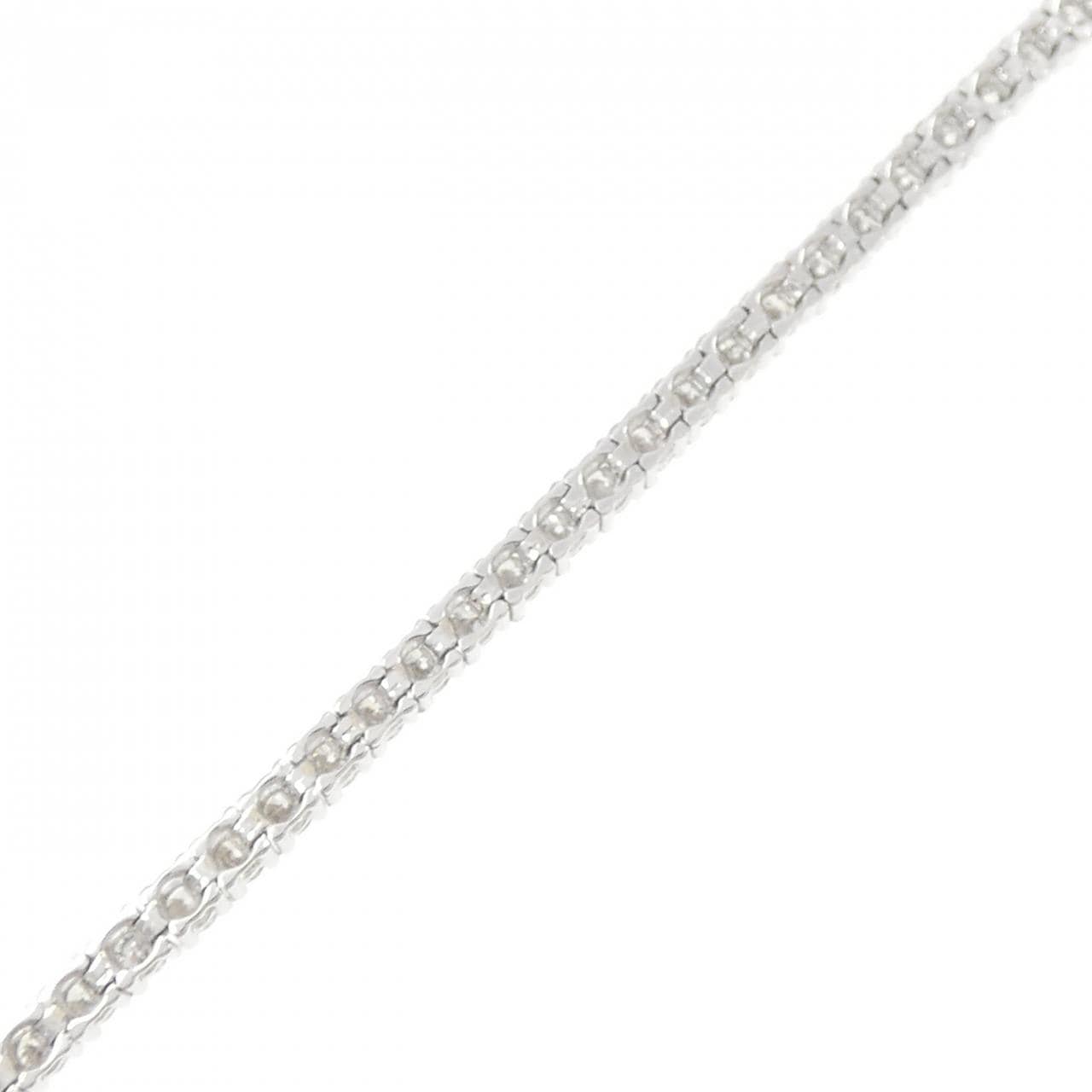 K18WG ダイヤモンド ブレスレット 2.00CT