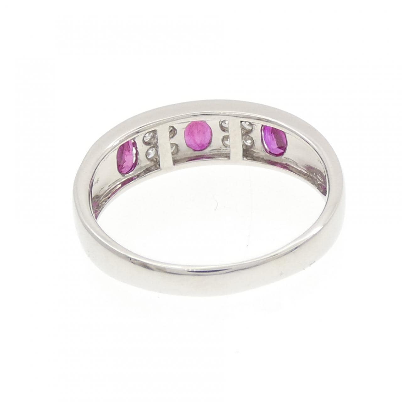 PT900 ルビー リング 0.60CT