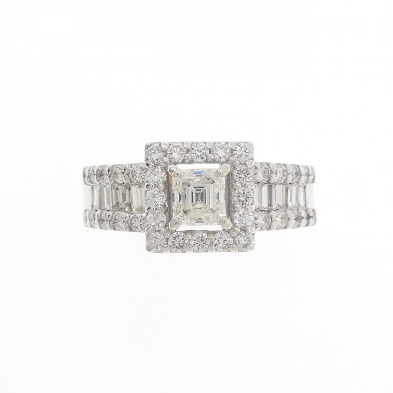 K18WG ダイヤモンド リング 0.403CT