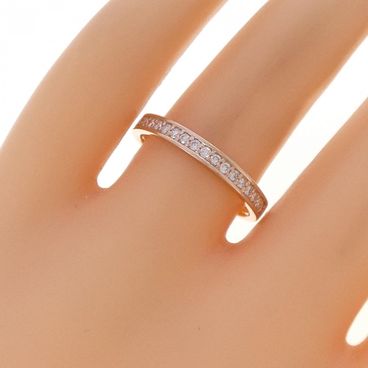 K10PG ダイヤモンド リング 0.18CT
