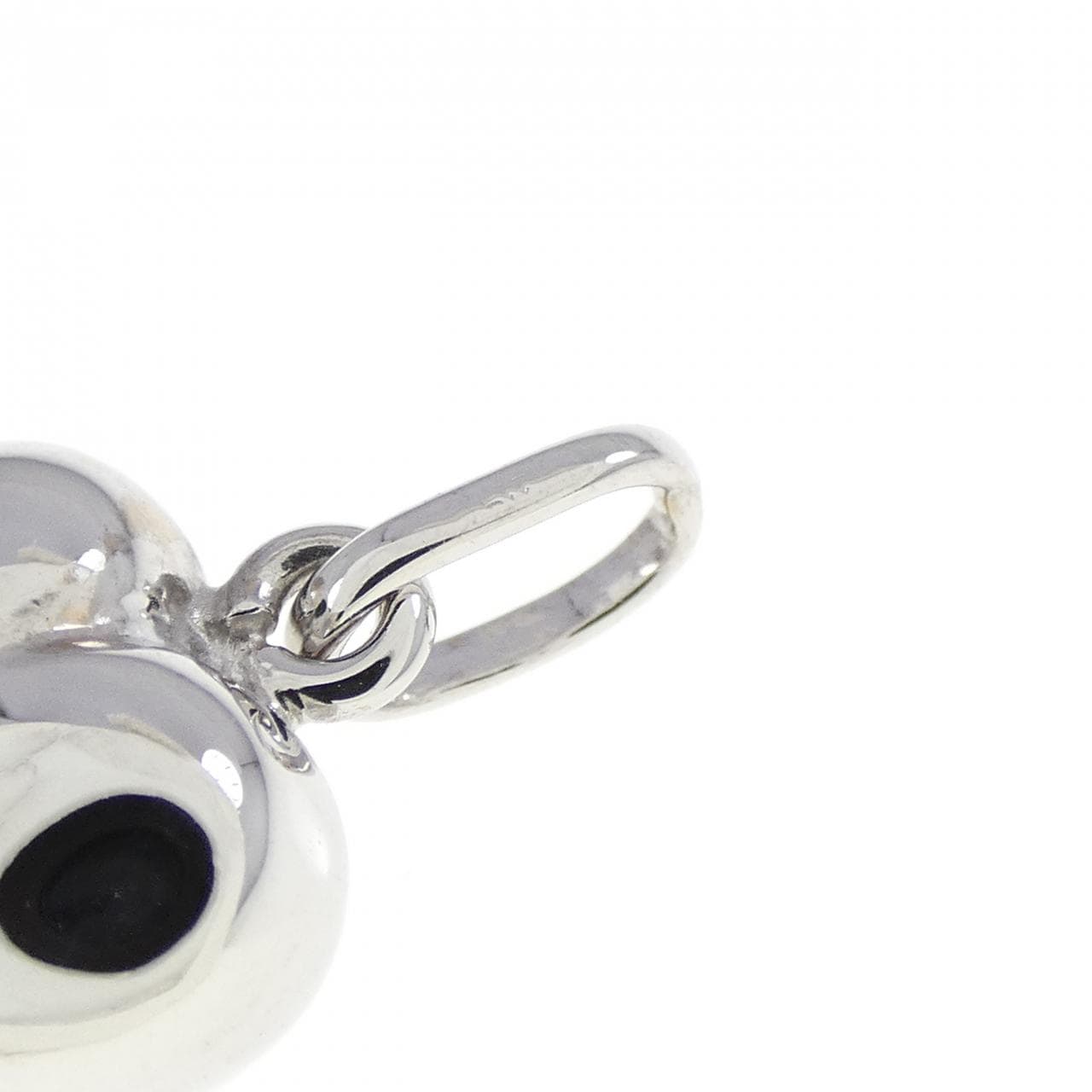 K18WG ハート ペンダント