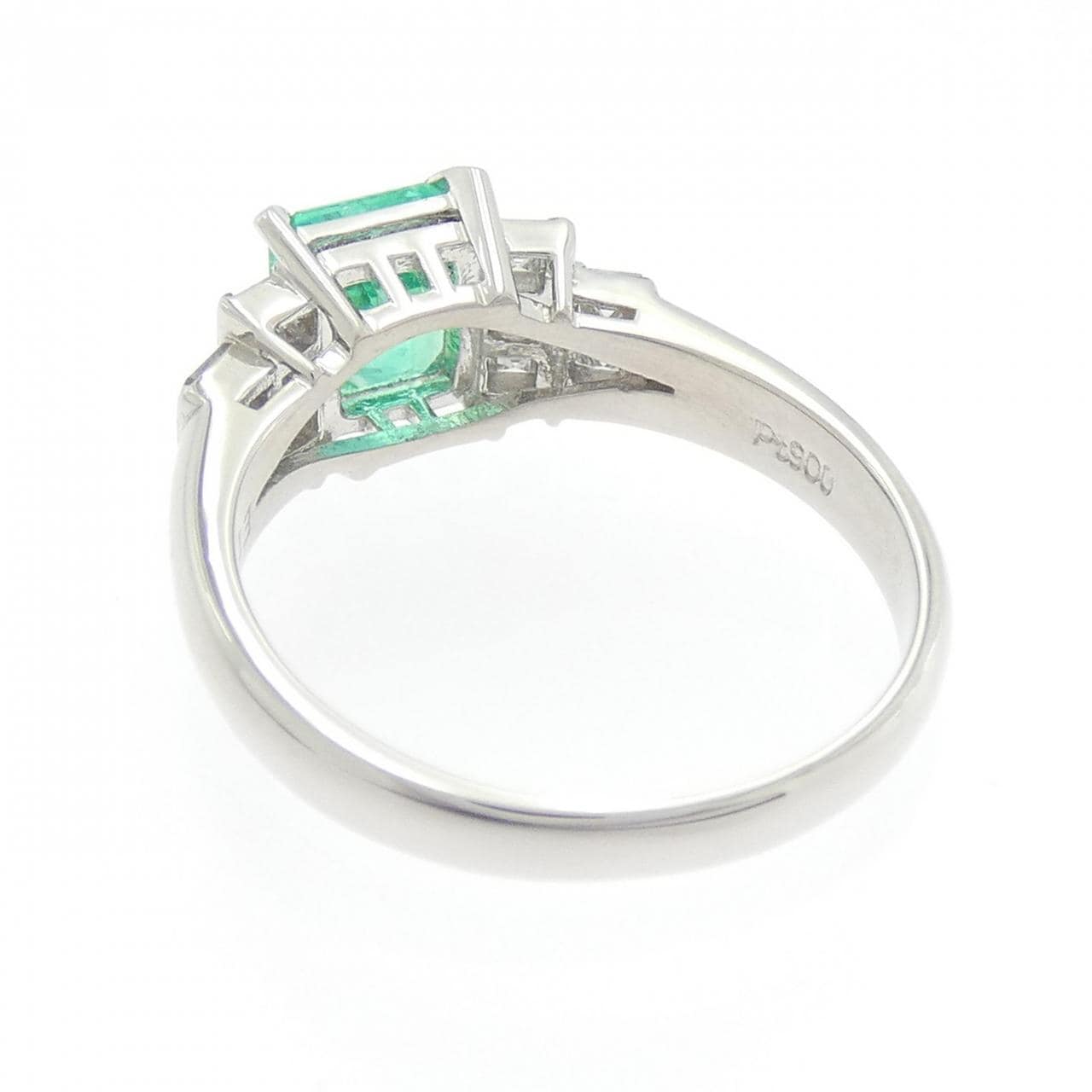 PT900 エメラルド リング 1.02CT