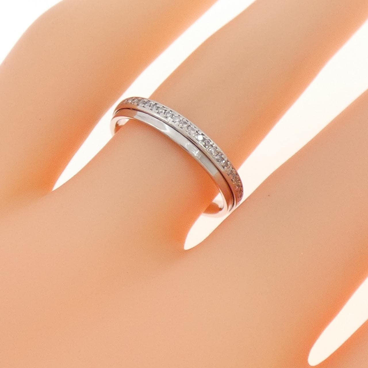 PT900鑽石戒指 0.13克拉