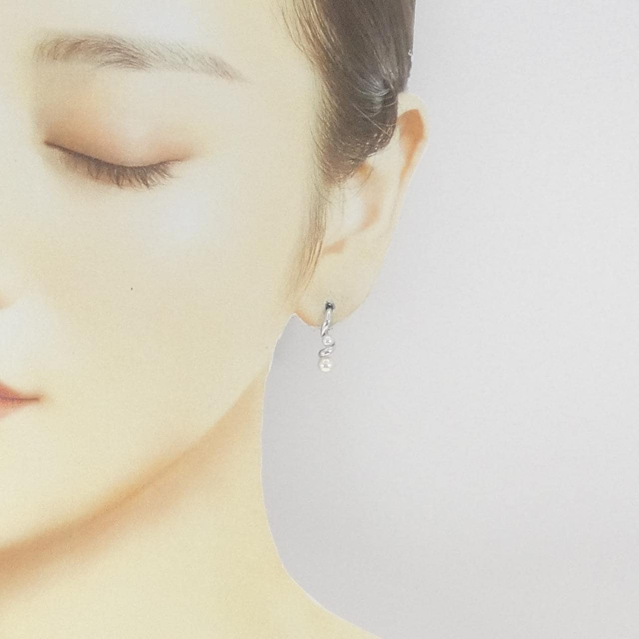 MIKIMOTO Akoya珍珠耳环
