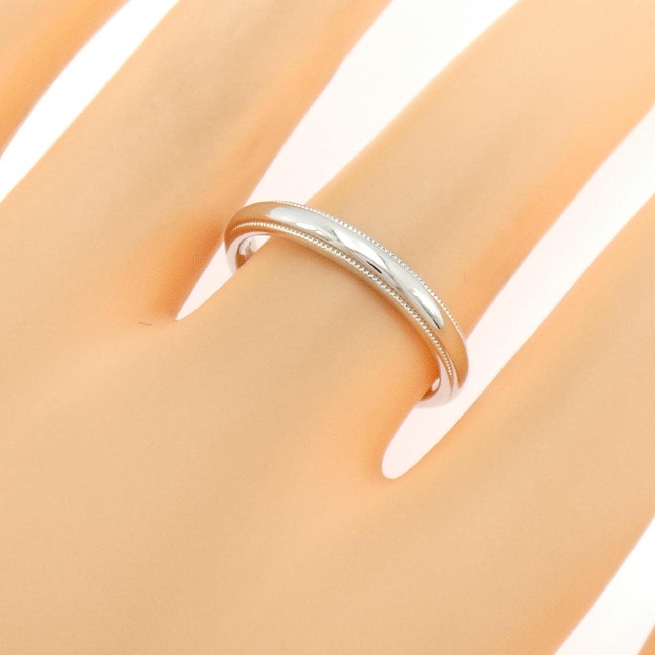 ティファニー ミルグレイン リング