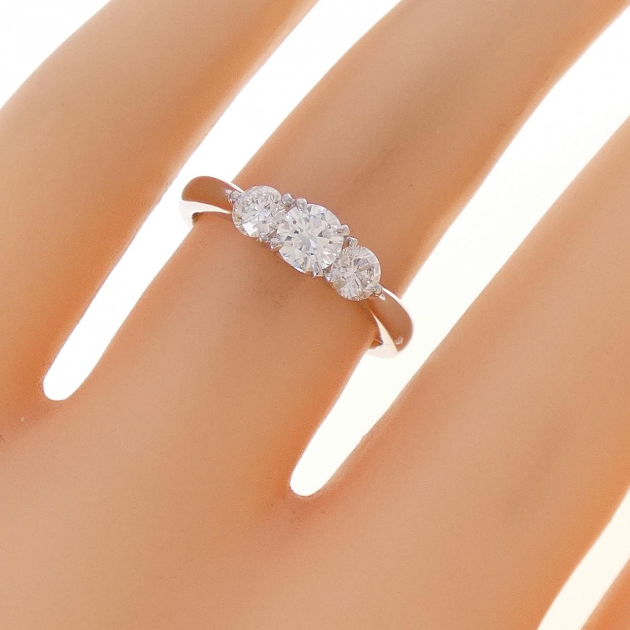 PT900 ダイヤモンド リング 0.291CT F SI1 VG