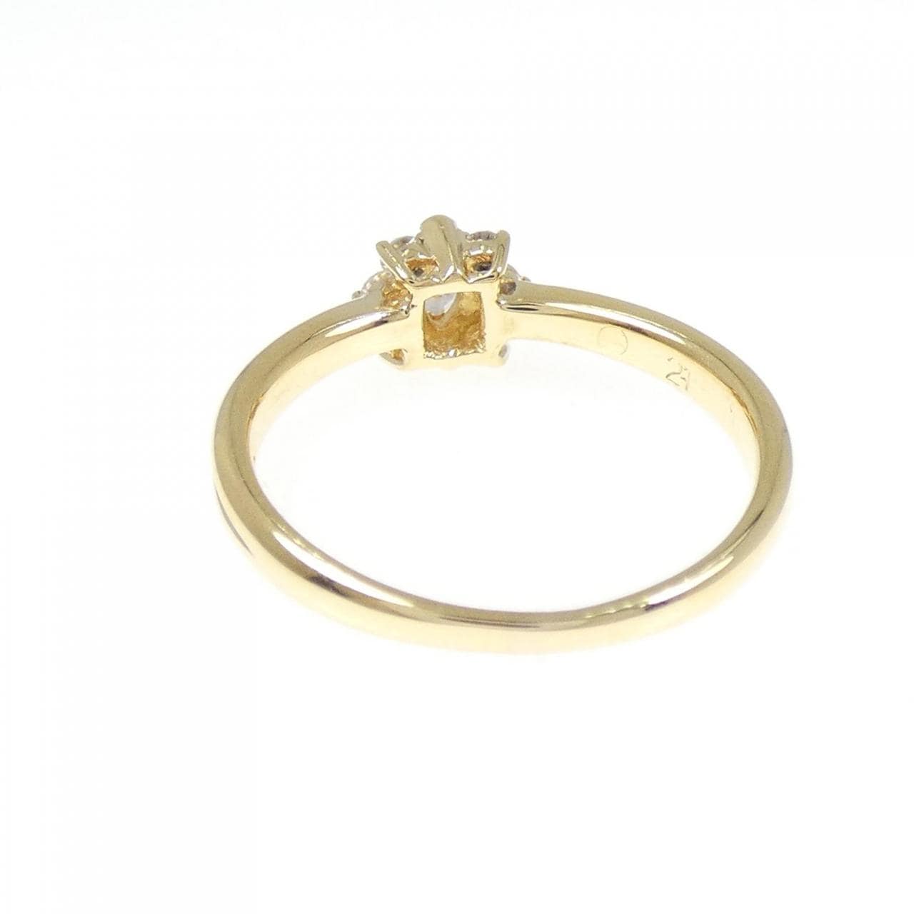 K18YG ダイヤモンド リング 0.21CT