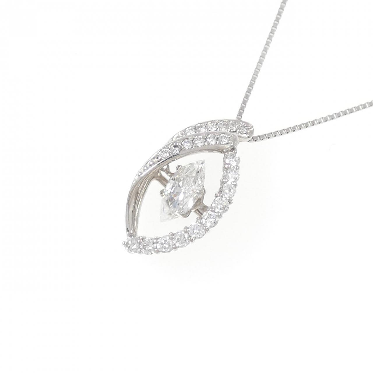 PT ダイヤモンド ネックレス 0.612CT