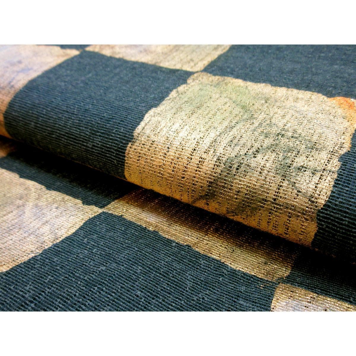 袋帯　金彩加工