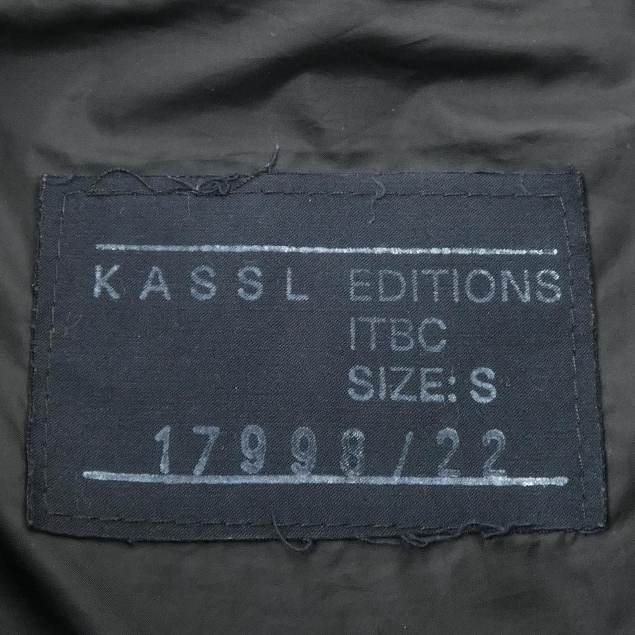KASSL EDITIONS BAG