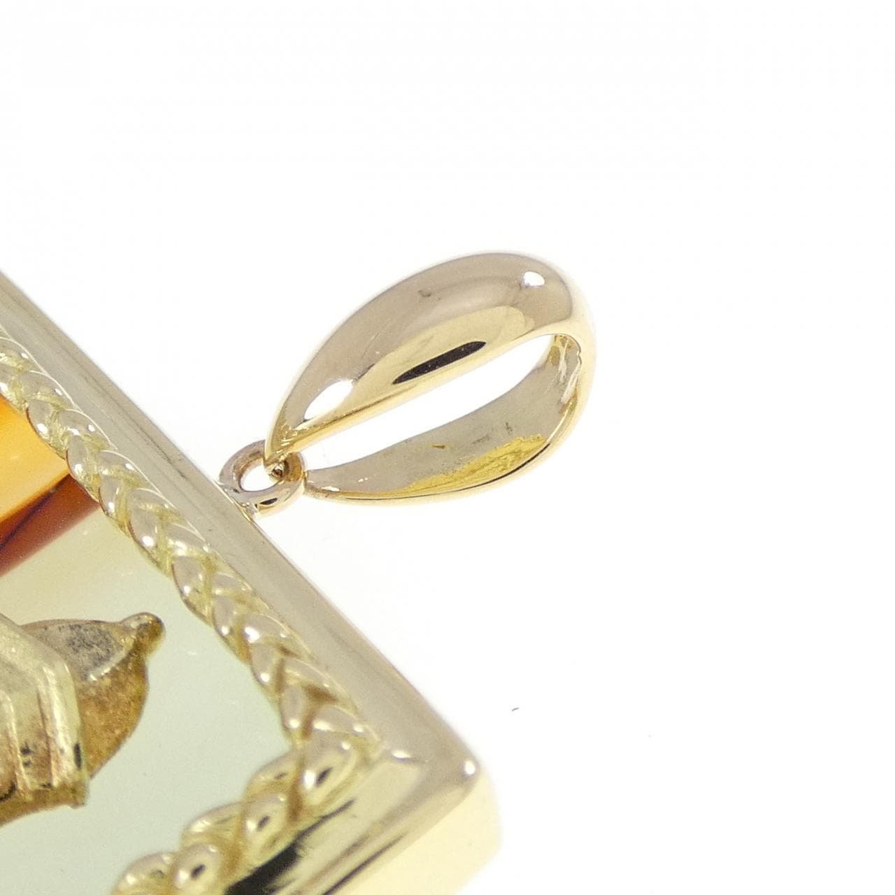 K18YG メノウ ペンダント