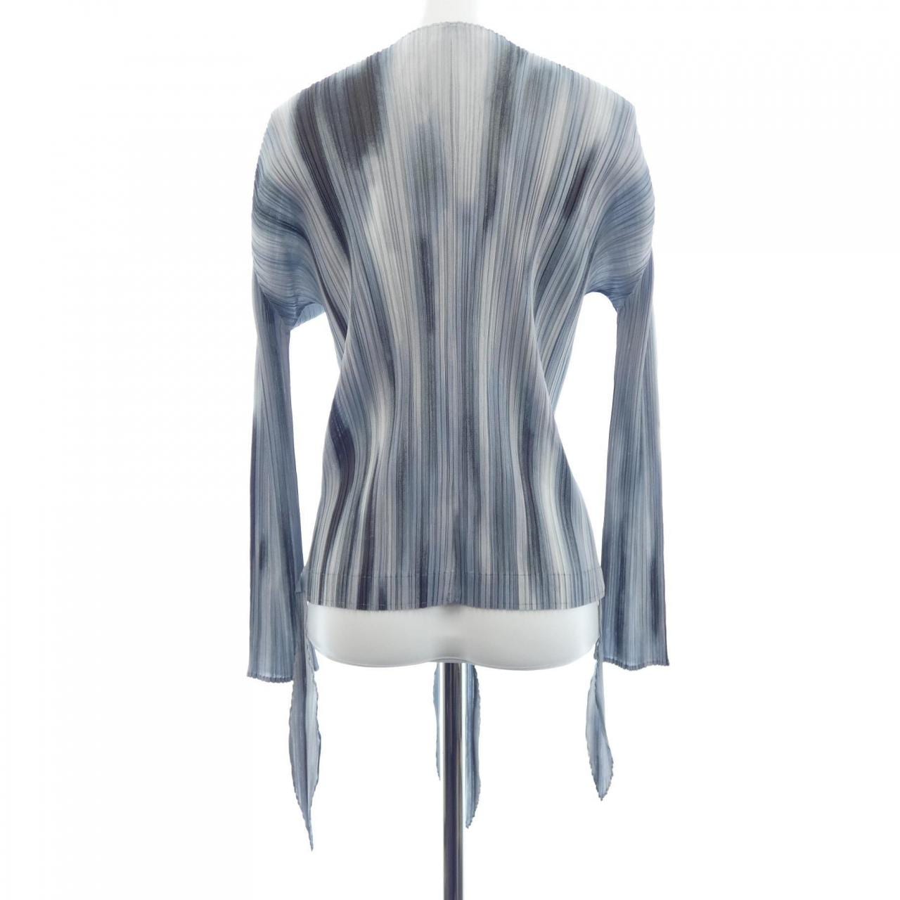 【ヴィンテージ】プリーツプリーズ PLEATS PLEASE 2005 ストライプ PP51-JO644 7560045 カーディガン