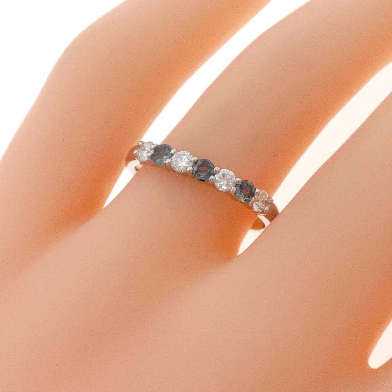 PT900 アレキサンドライト リング 0.16CT
