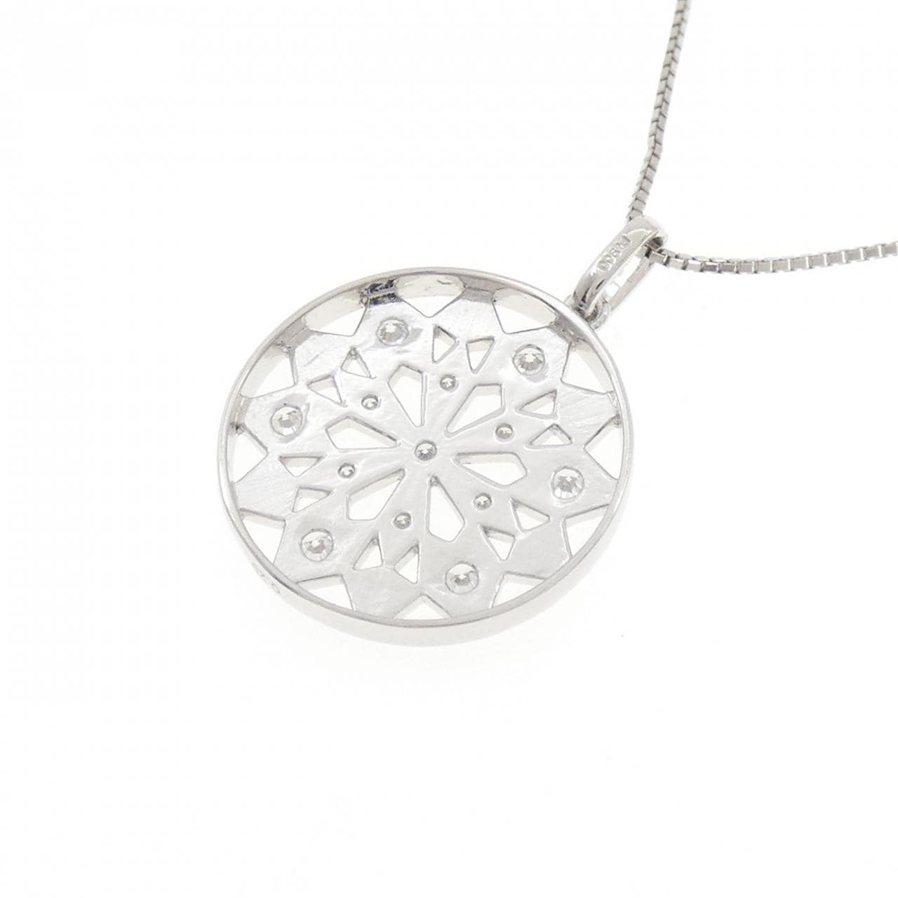 PT900/PT850 ダイヤモンド ネックレス 0.25CT