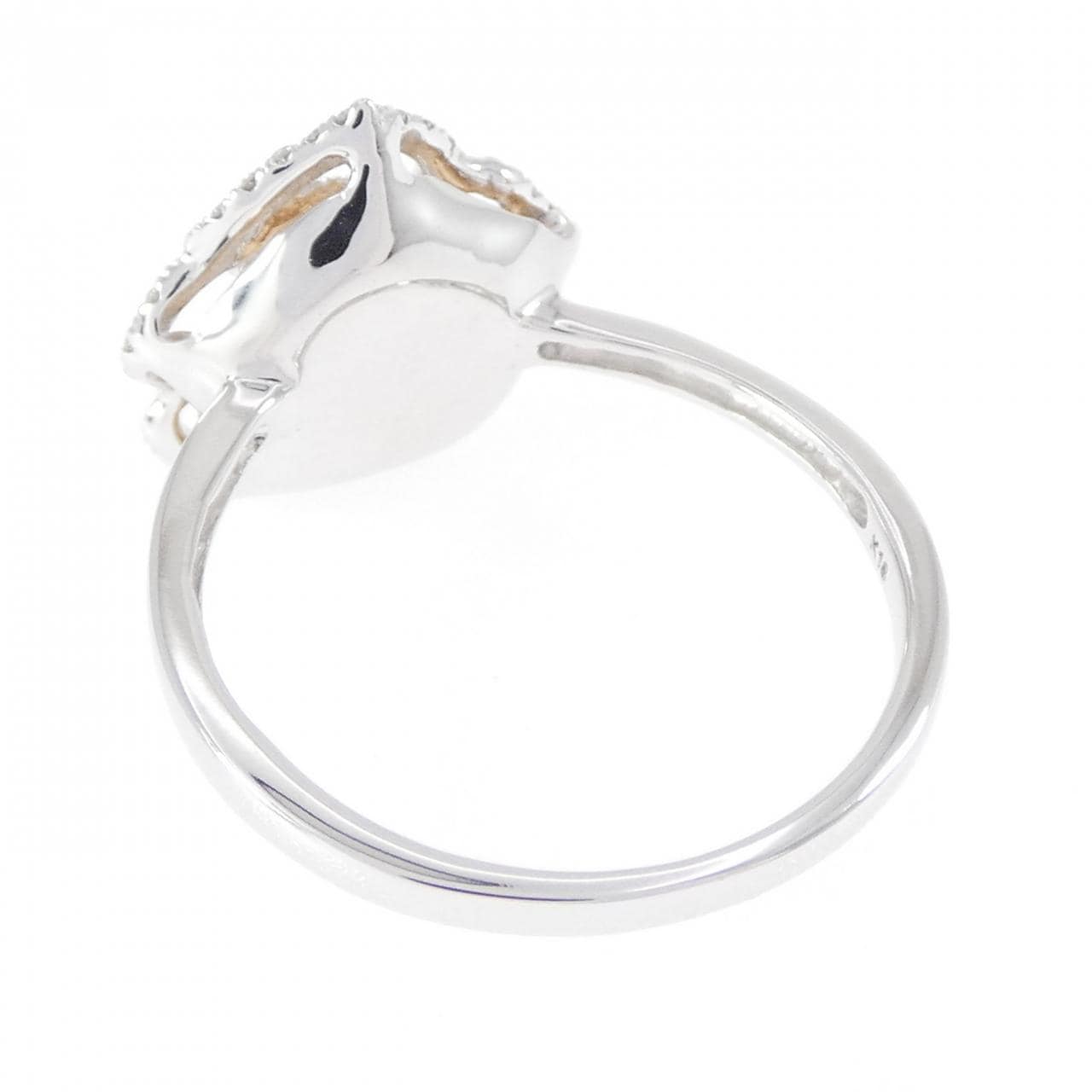 K18WG/K18PG ローズ ダイヤモンド リング 0.15CT