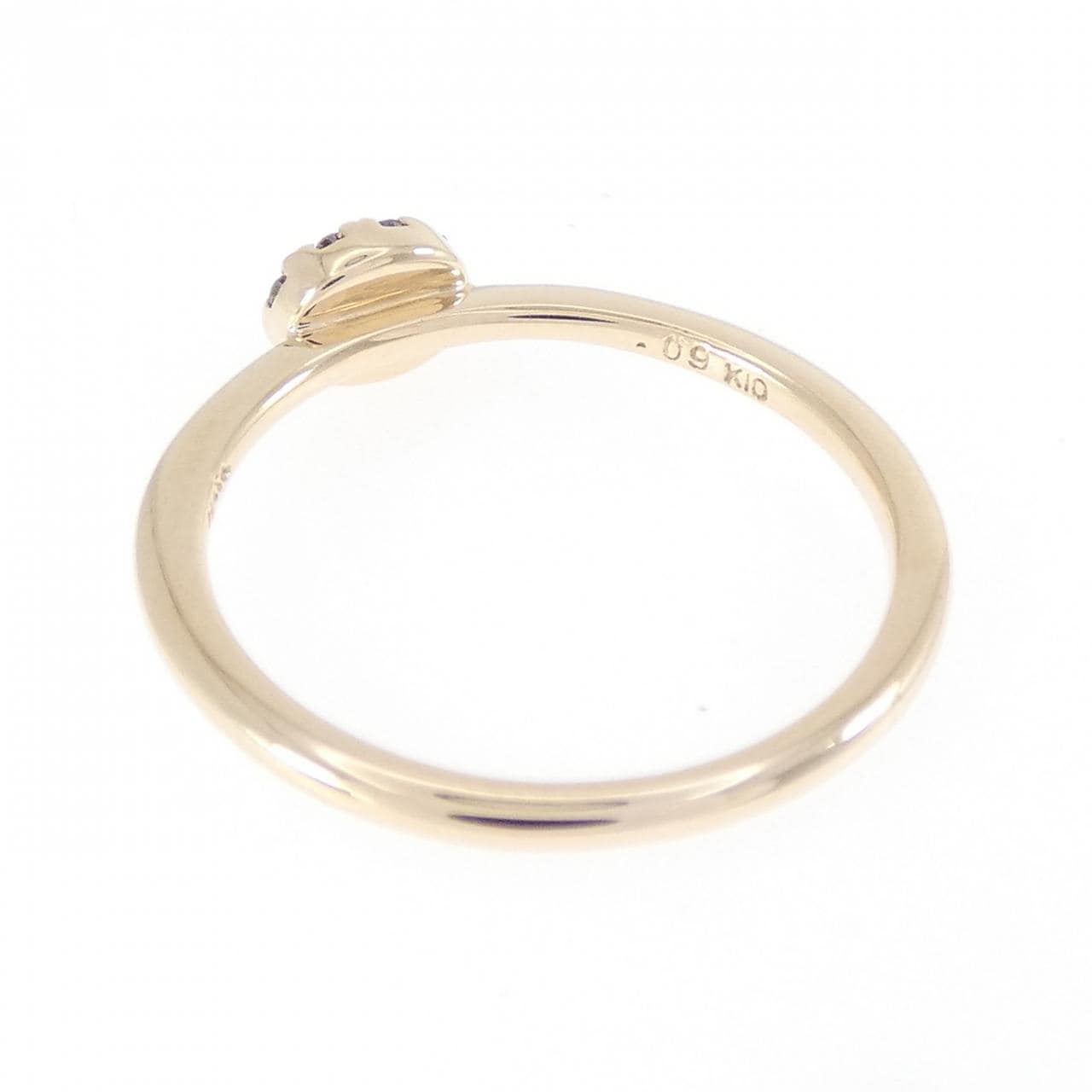 アガット ダイヤモンド リング 0.09CT