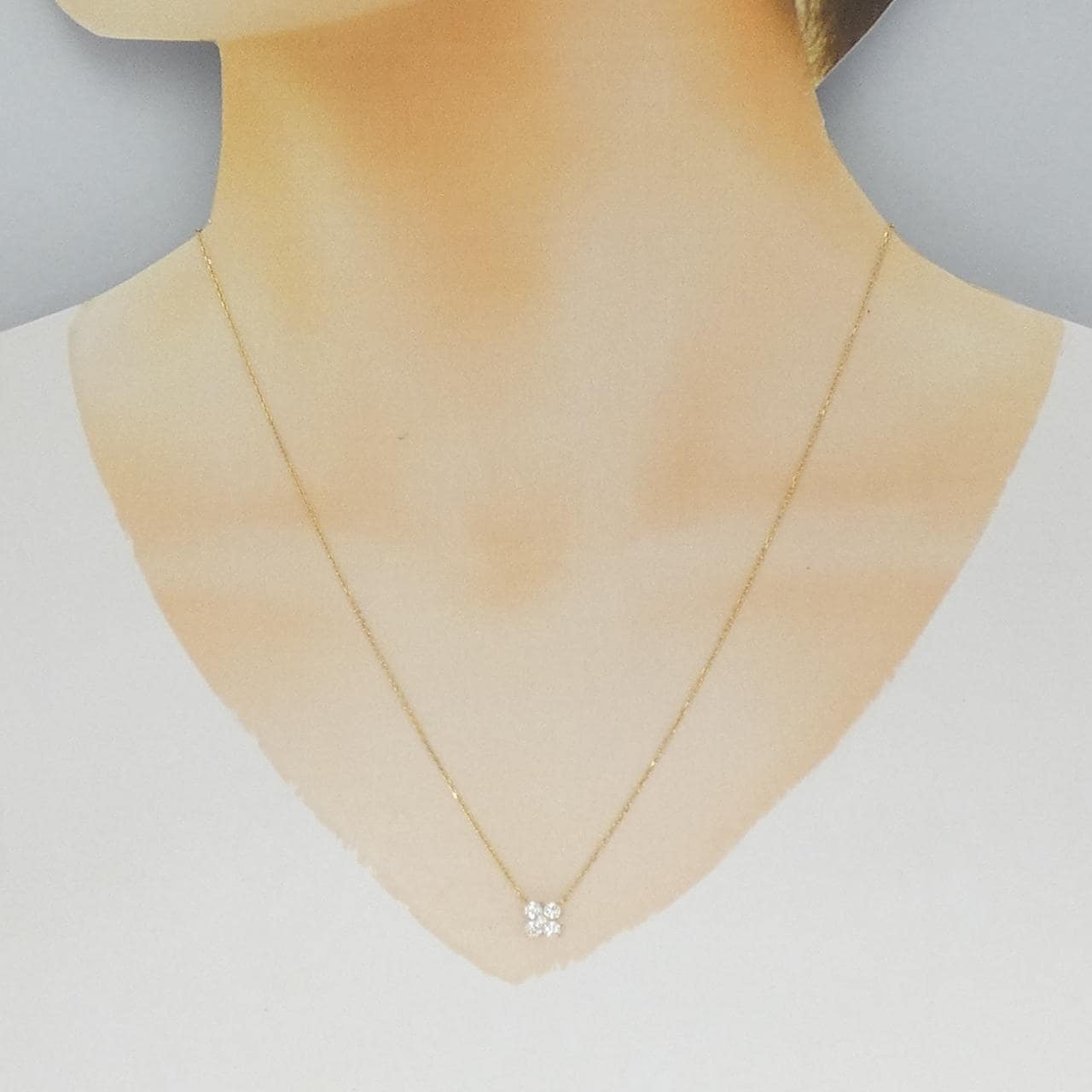 ヴァンドーム カローラ ネックレス 0.28CT