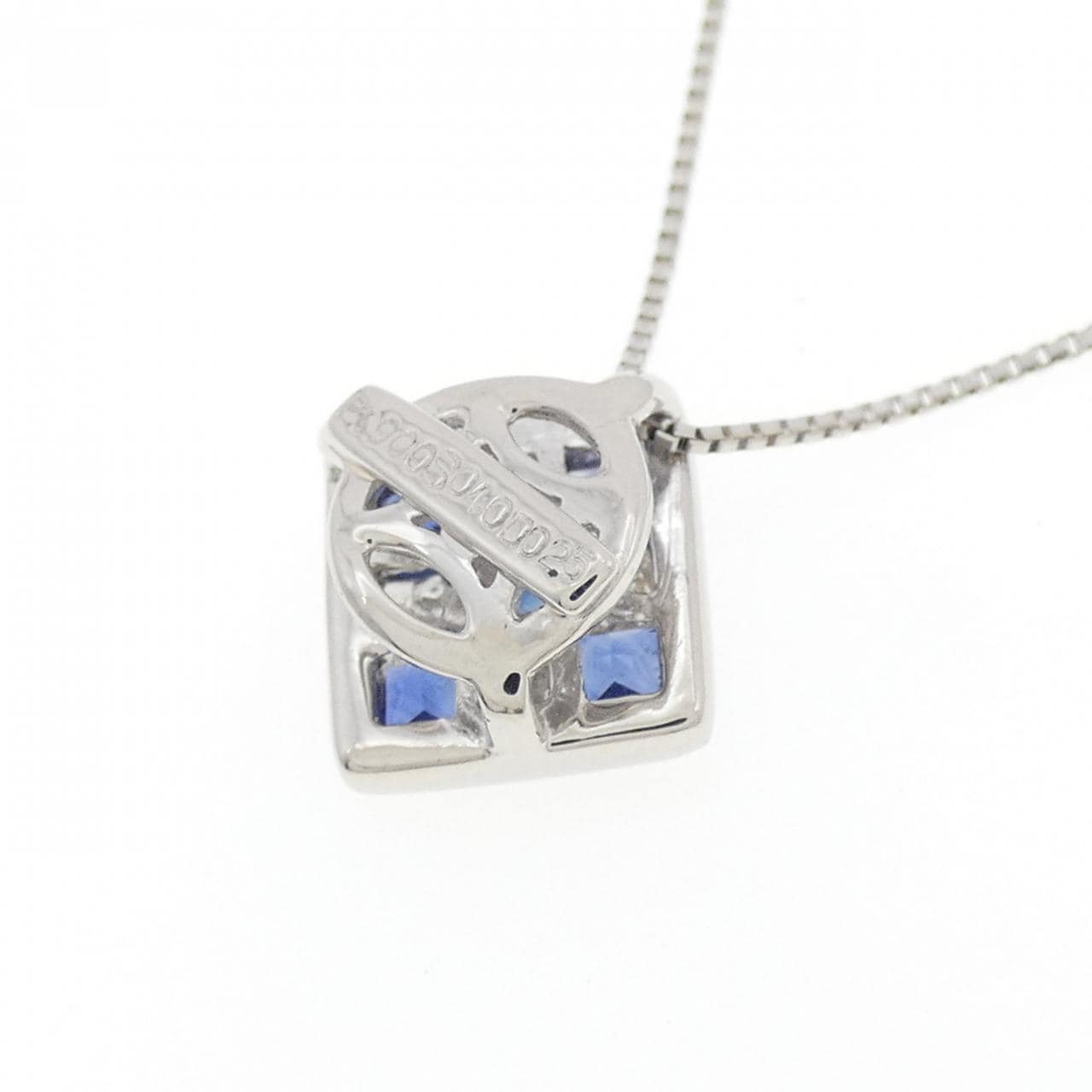 PT900/PT850 サファイヤ ネックレス 0.40CT