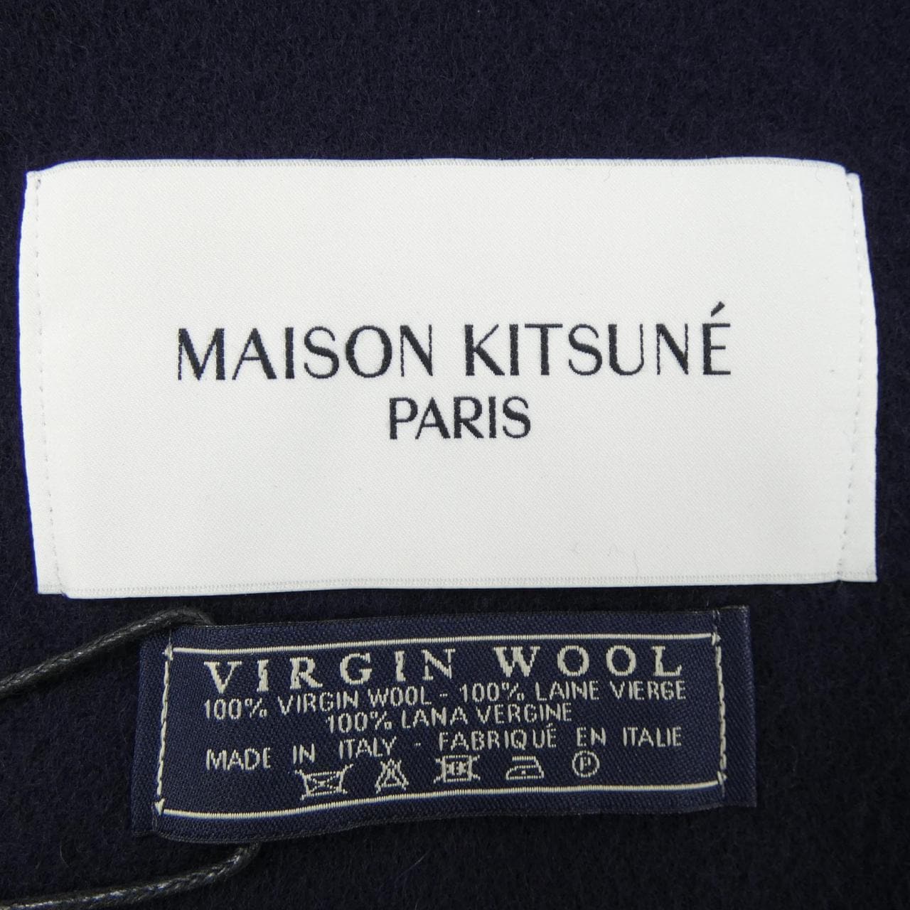 メゾンキツネ MAISON KITSUNE FU06206BT3004 MUFFLER