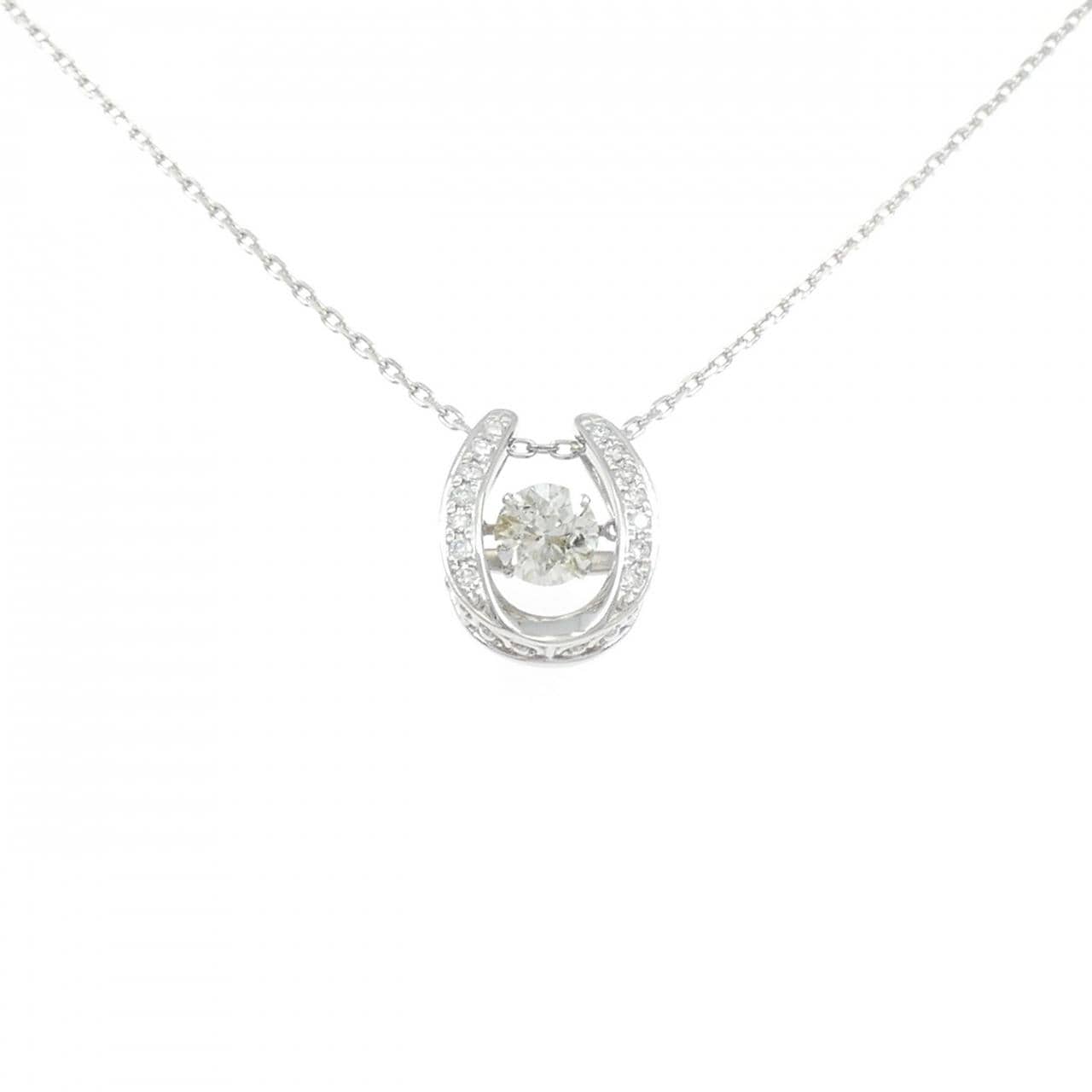 PT900/PT850 ダイヤモンド ネックレス 1.012CT