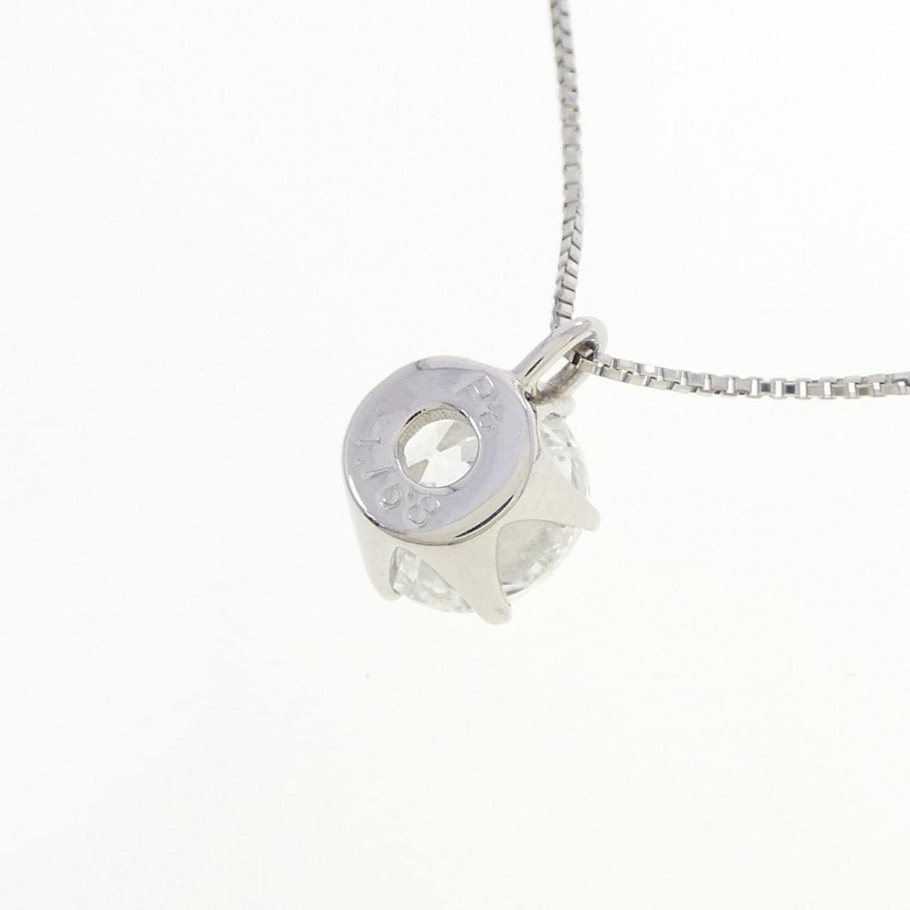 PT/PT850 ダイヤモンド ネックレス 1.168CT G SI1 Fair