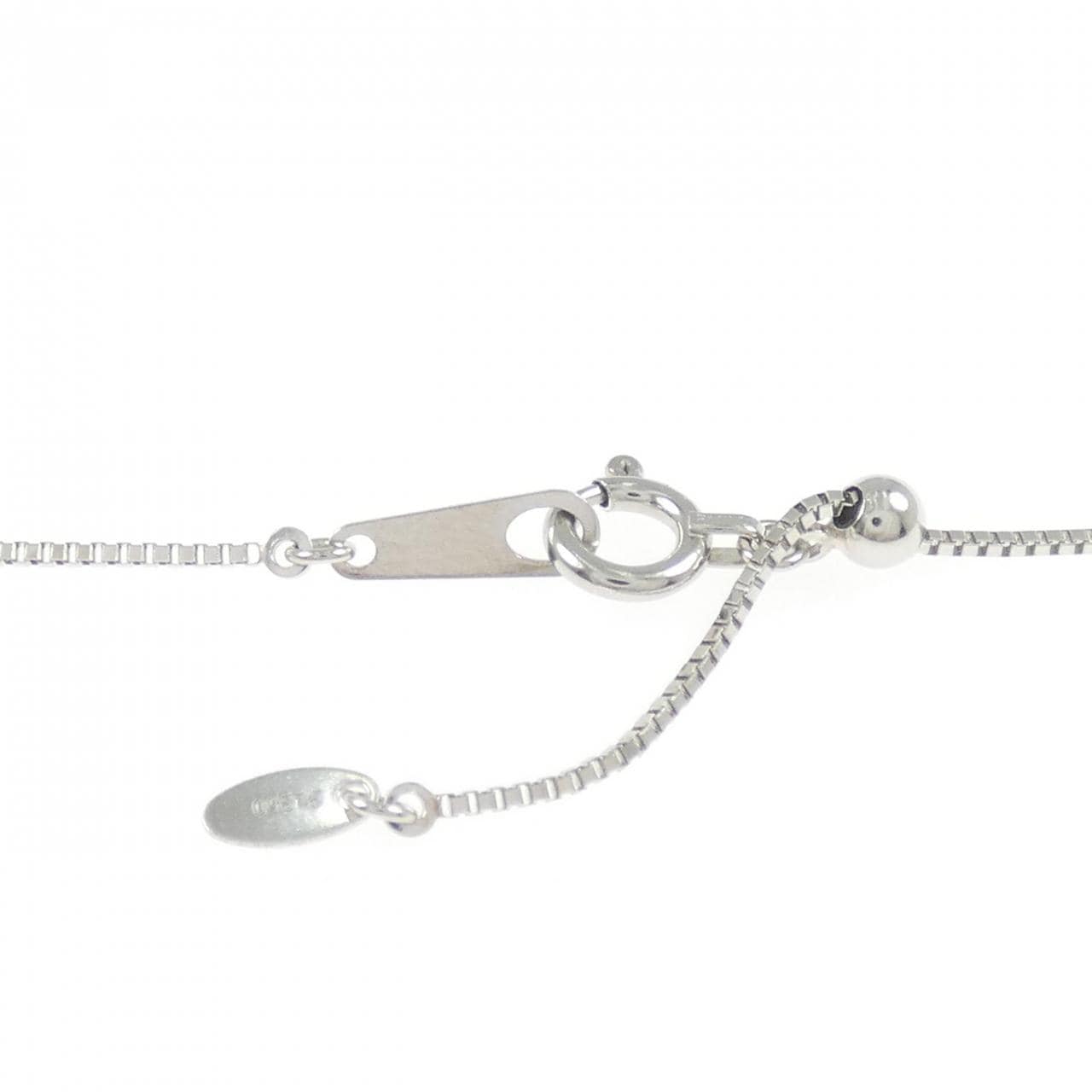 PT900/PT850 エメラルド ネックレス 0.40CT