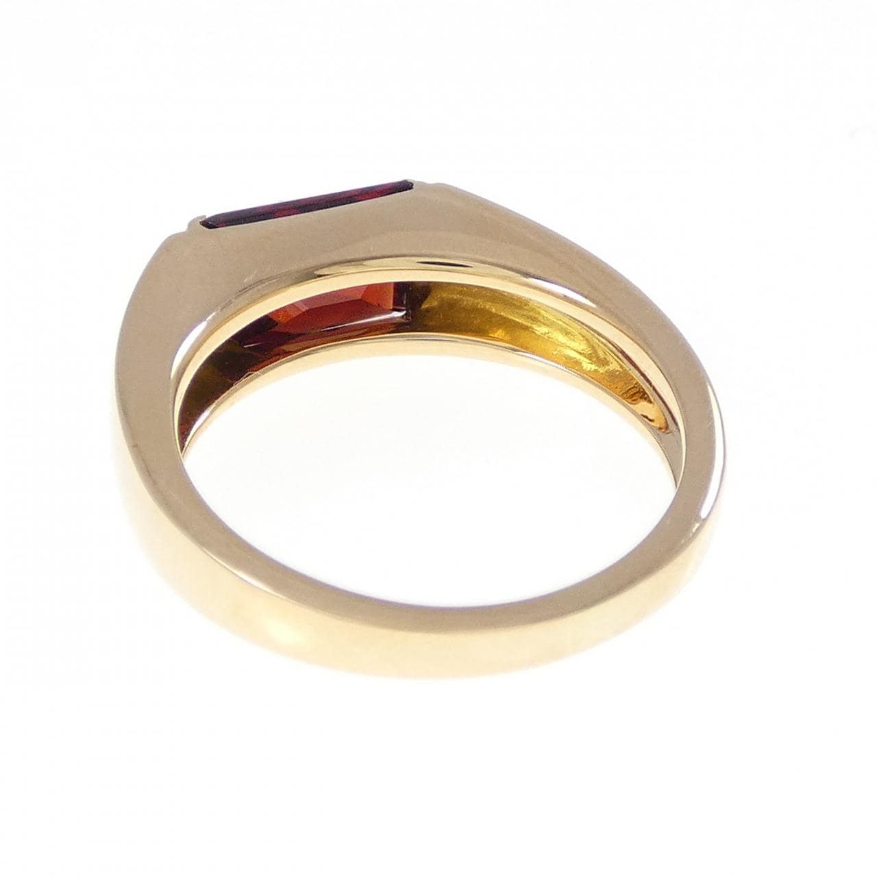 4゜C ガーネット リング