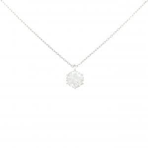 PT900/PT850 ダイヤモンド ネックレス 1.096CT F VS1 Good
