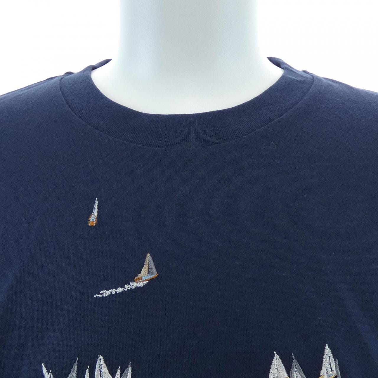 ルイヴィトン LOUIS VUITTON エンブロイダリー コットンTシャツ HTY18WNPG Tシャツ