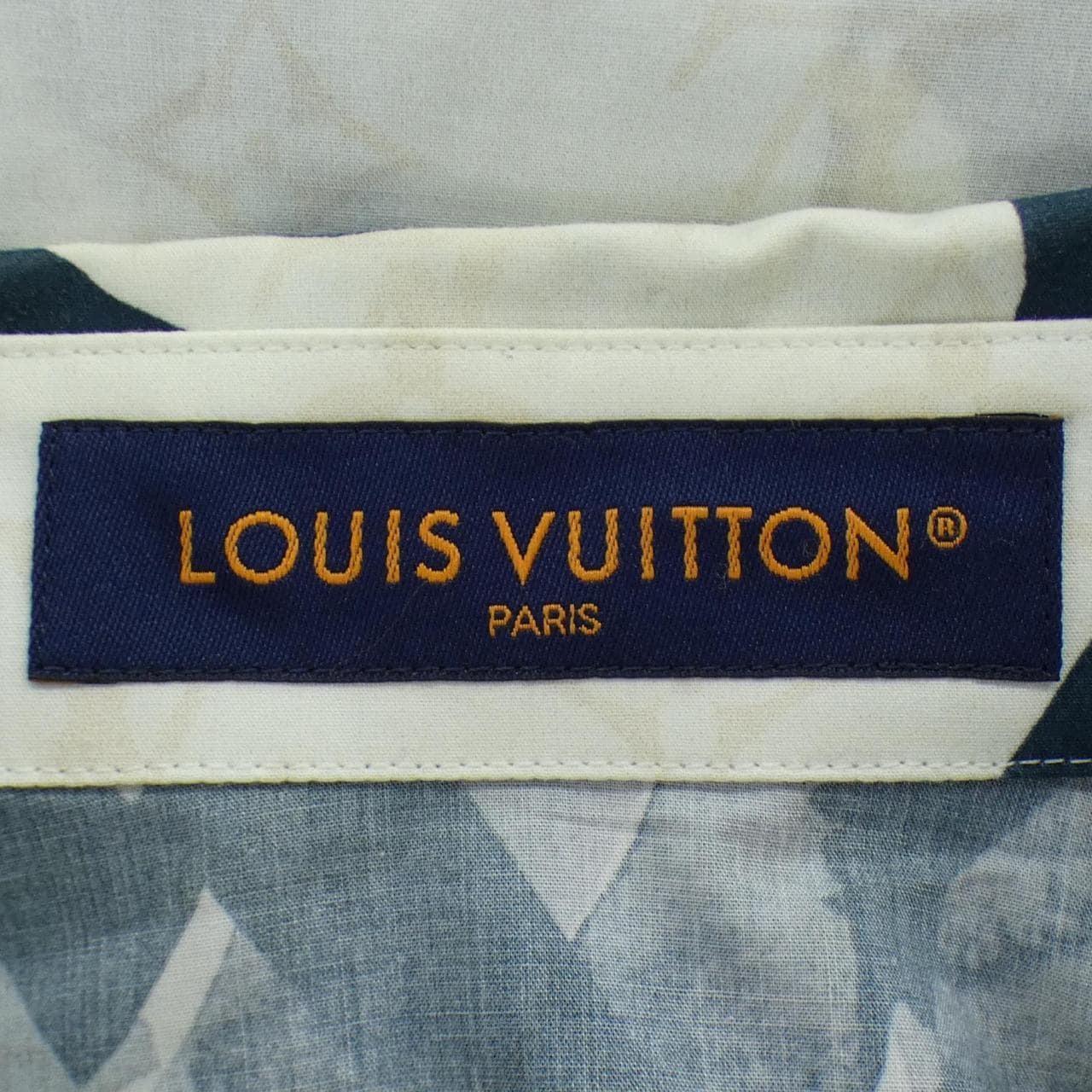 ルイヴィトン LOUIS VUITTON ロングスリーブプリンテッドコットンシャツ HQS13WFVO シャツ