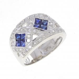 PT900 サファイヤ リング 1.17CT