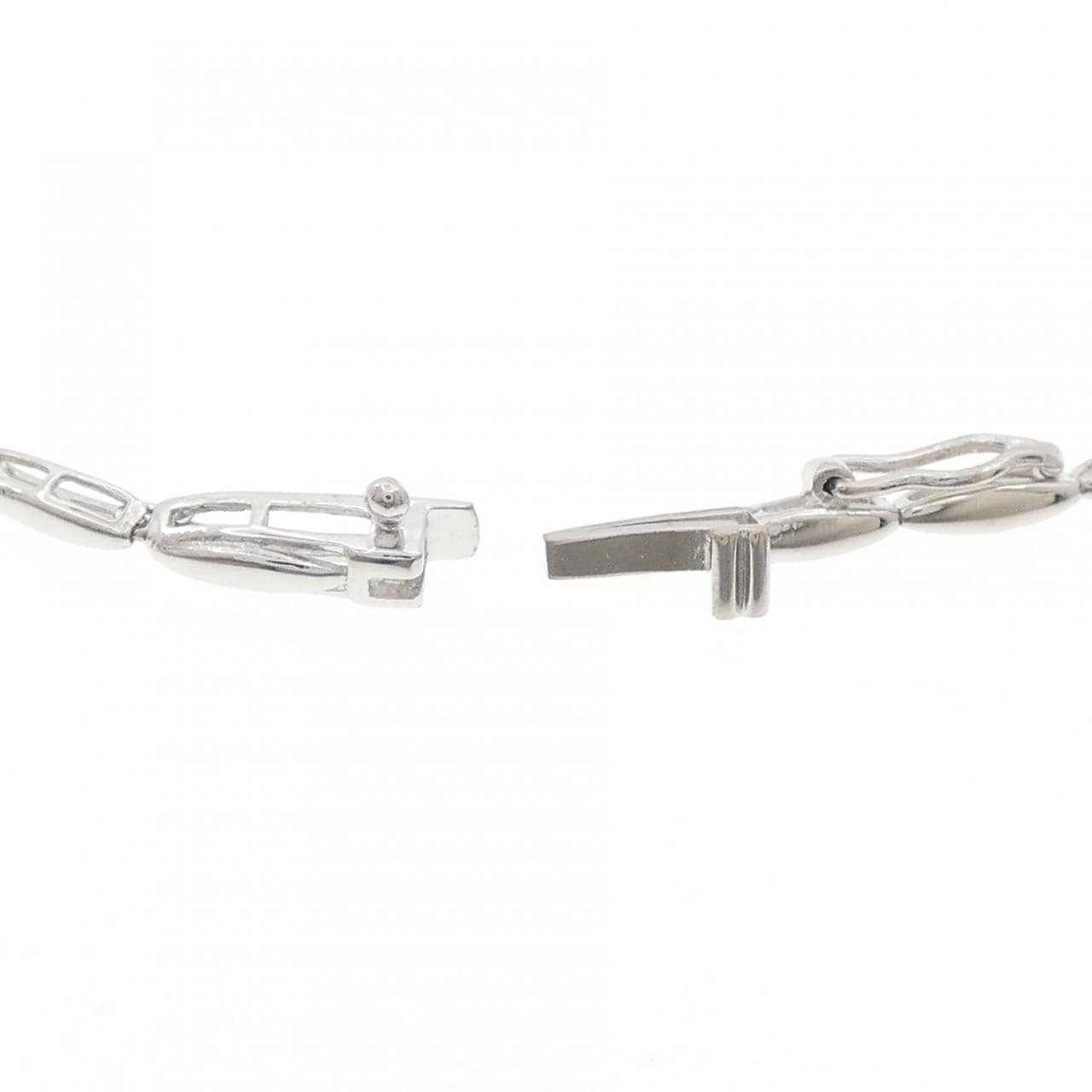 K18WG ダイヤモンド ブレスレット 0.12CT