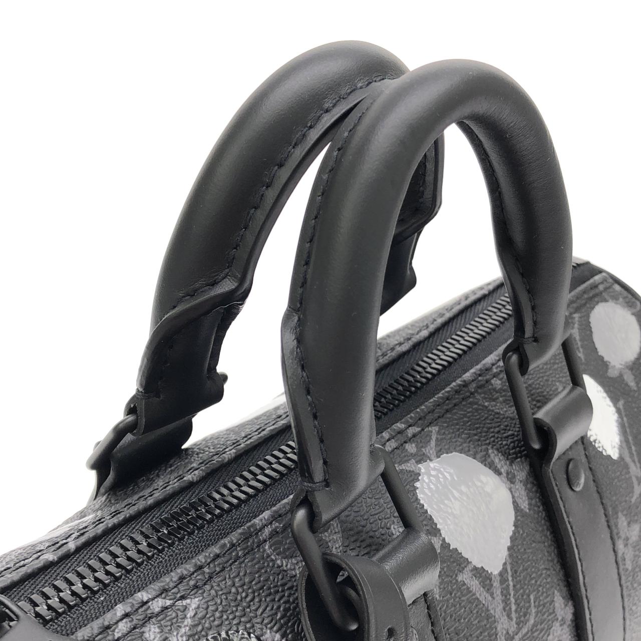ルイヴィトン モノグラム エクリプス(LV X YK) キーポル バンドリエール 25cm M46406 ボストンバッグ