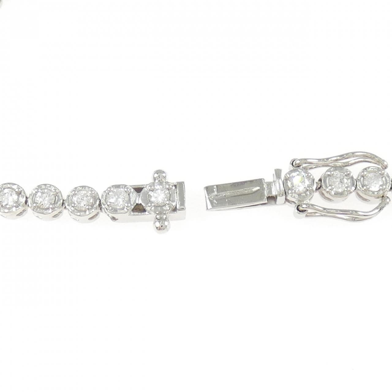 PT900 ダイヤモンド ブレスレット 1.58CT