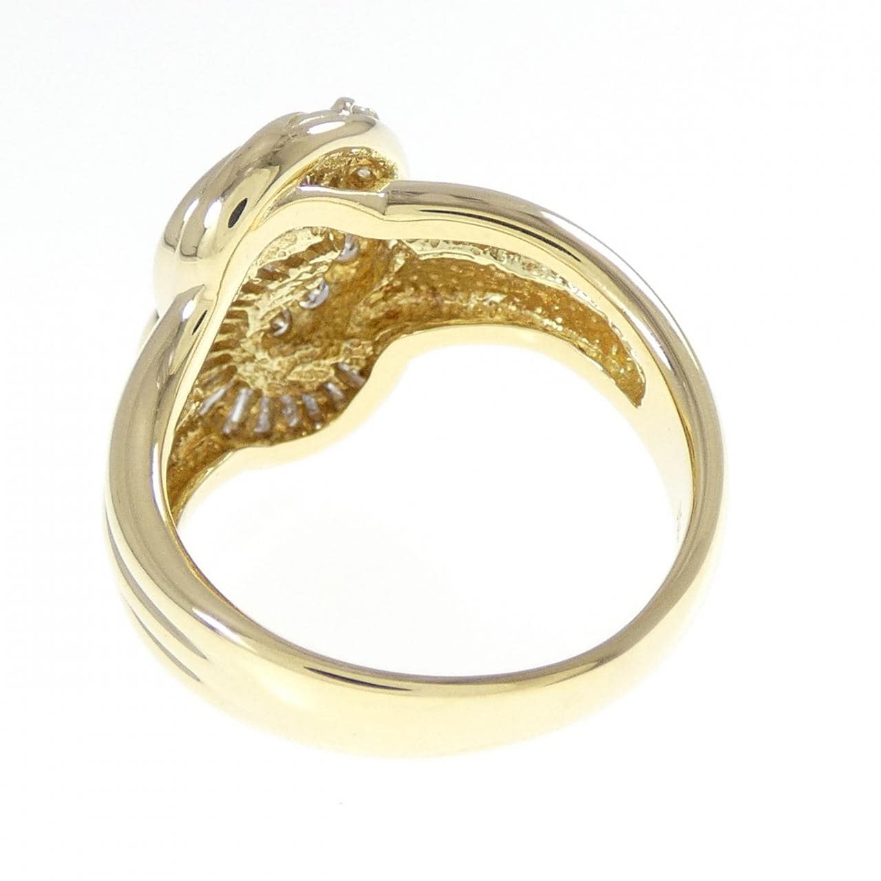 K18YG ダイヤモンド リング 0.55CT