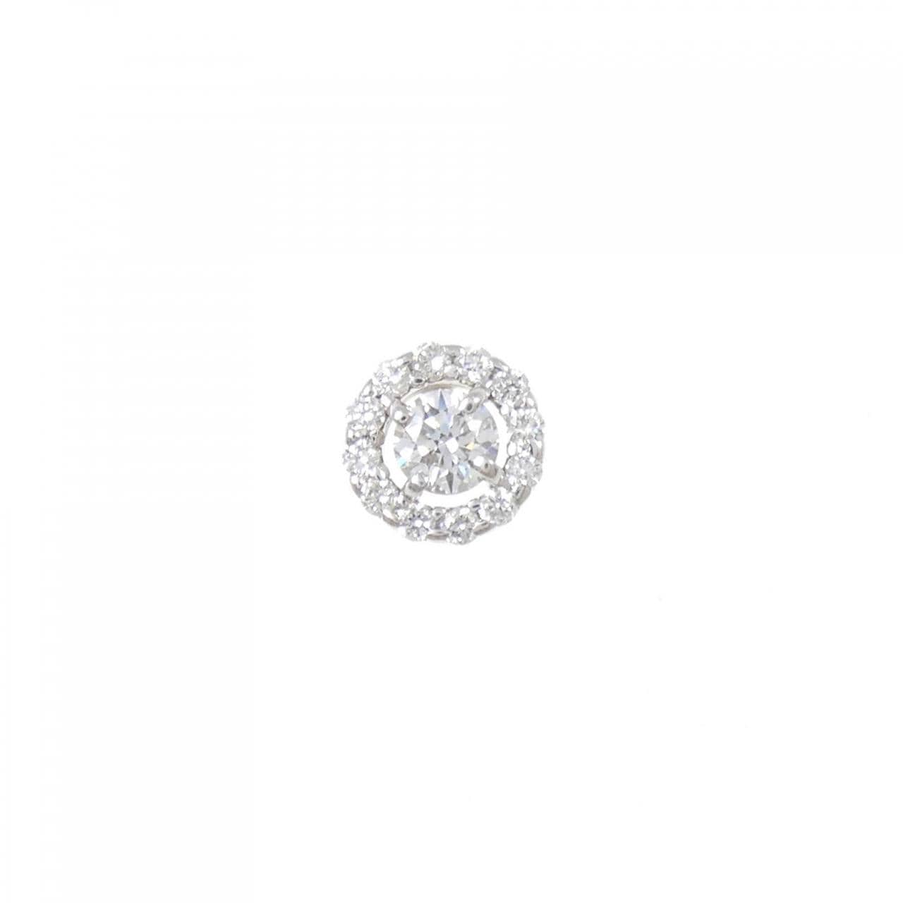 ギンザ タナカ ピアス 0.347CT 片耳