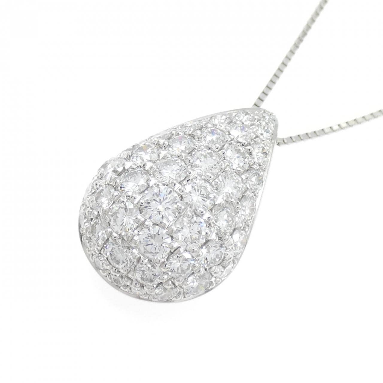 PT900/PT850 ダイヤモンド ネックレス 2.01CT
