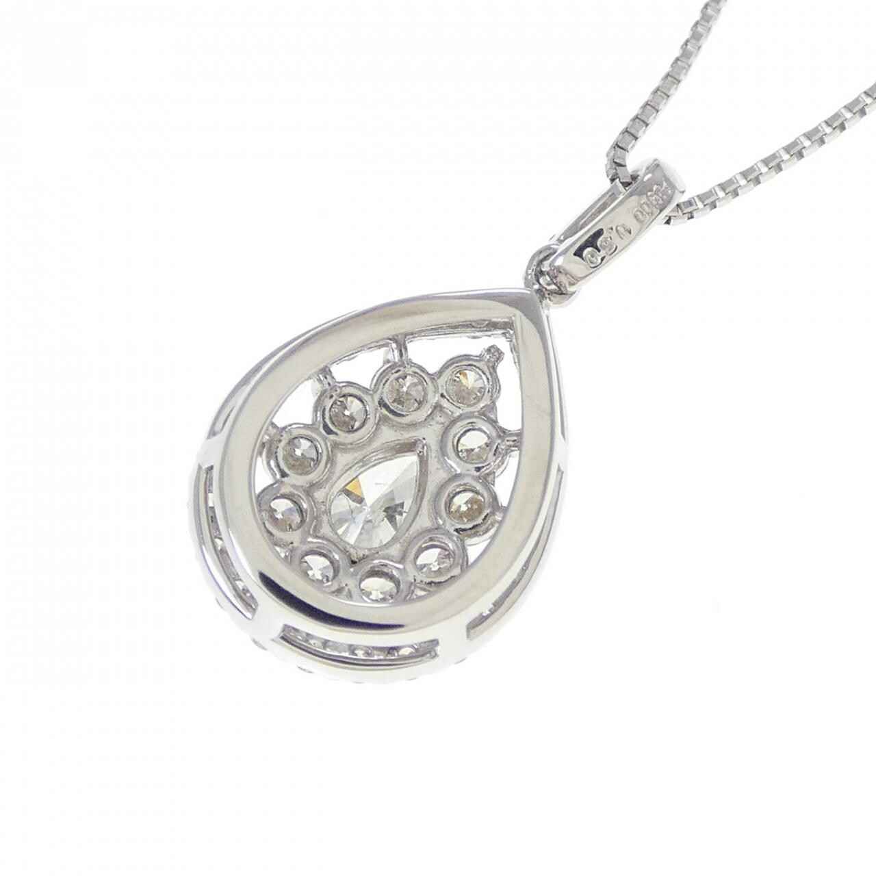 PT900/PT850 ダイヤモンド ネックレス 0.50CT