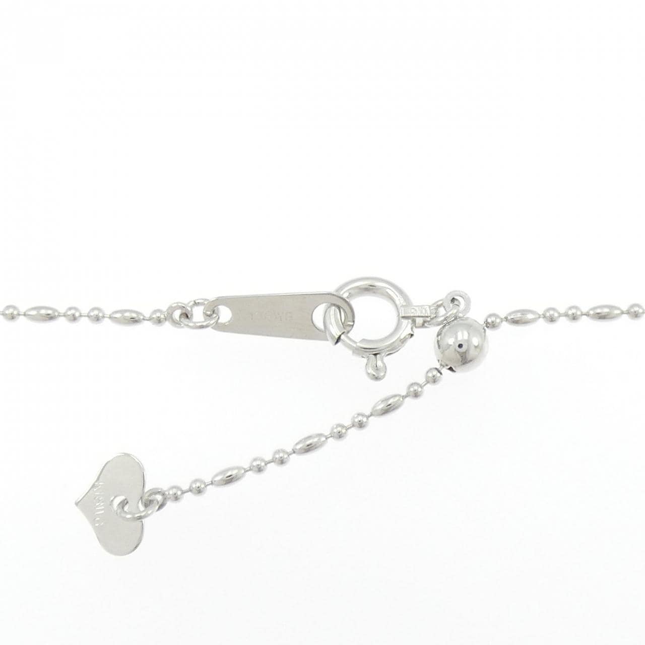 K18WG ルビー ネックレス 0.63CT