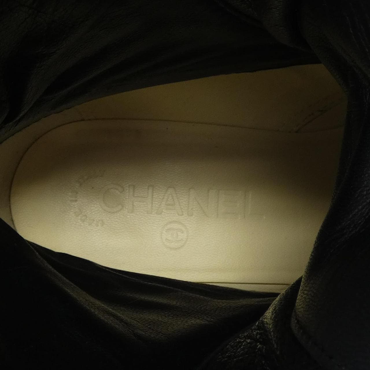 シャネル CHANEL ハイブーツ G29324X02037 ブーツ
