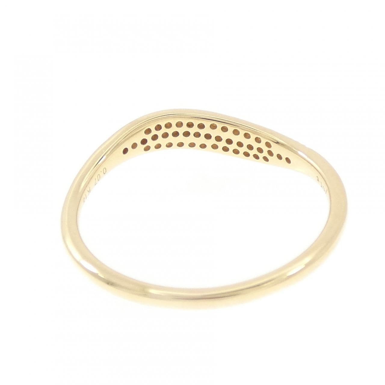 アガット ダイヤモンド リング 0.07CT