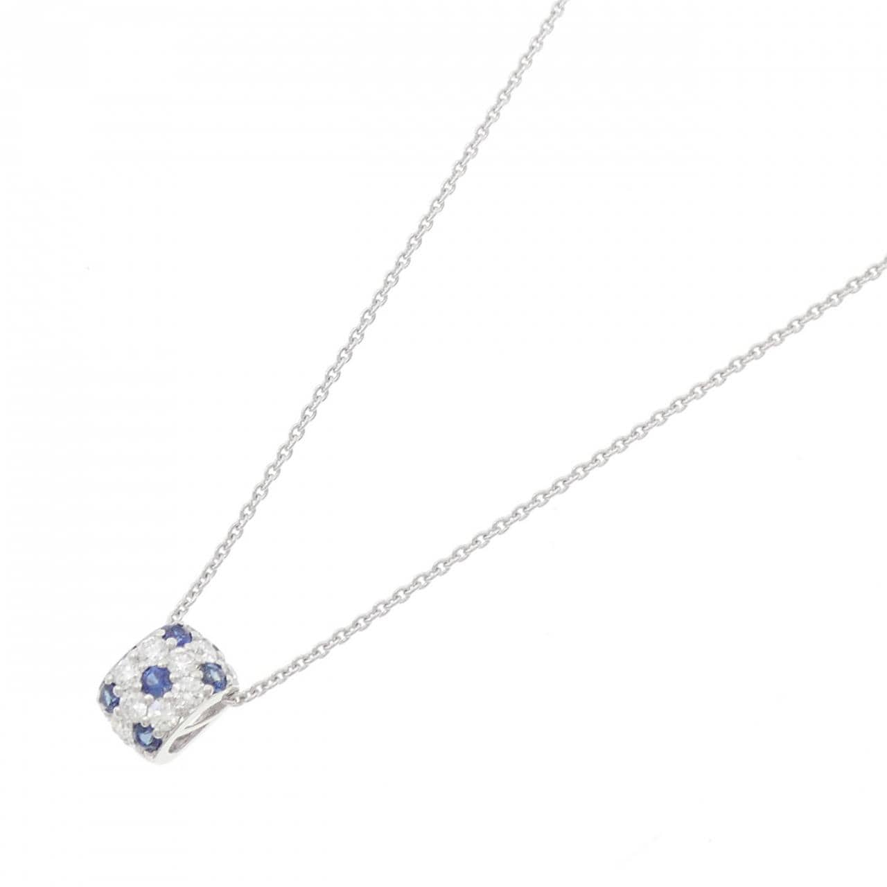 MIKIMOTO藍寶石項鍊0.31CT
