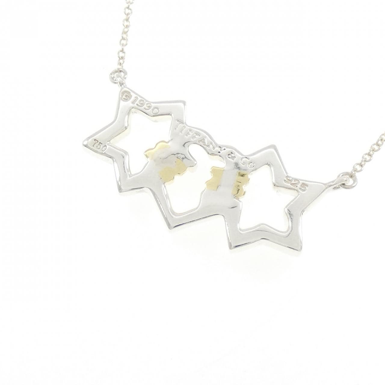 【ヴィンテージ】ティファニー 925/750YG ネックレス