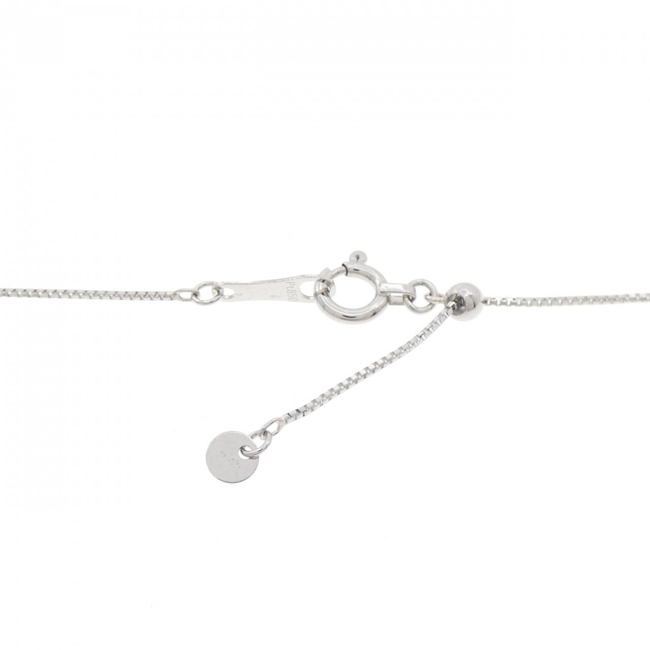 PT900/PT850 ソリティア ダイヤモンド ネックレス 0.305CT