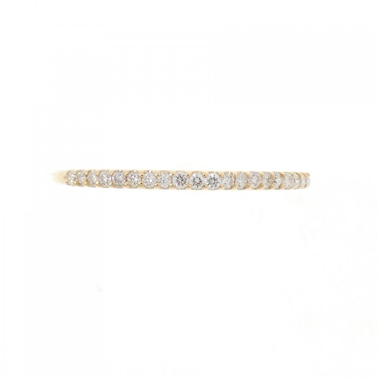 【リメイク】K18YG ダイヤモンド リング 0.10CT