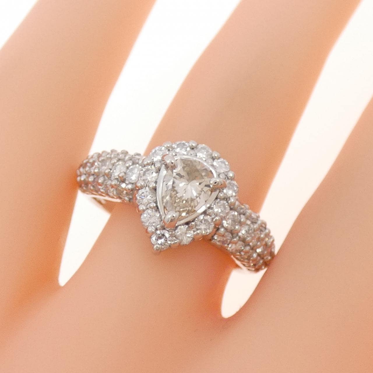 PT900 ダイヤモンド リング 0.48CT